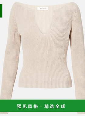 1h可退 香港直邮AYA MUSE 女士 Caeli 棉混纺上衣 beige米色 舒适