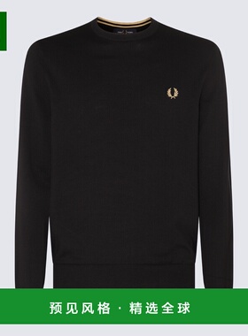 香港直邮FRED PERRY 男士卫衣 K9601198 CO 黑色 Maglia Fred Per