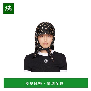 香港直邮Marine Serre 弯檐棒球帽 UHG035ACWOV0043围巾遮阳帽