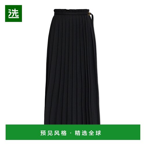 香港直邮Ami Paris 百褶半身裙 FSK313PL0012.新款百褶裙a字裙