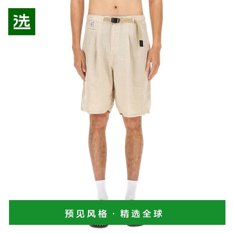 香港直邮UNDERCOVER 男士短裤 UC1E4518NATURAL SS2025 浅棕色,男装,休闲裤,淘宝优惠券,粉丝福利购,淘宝优惠卷