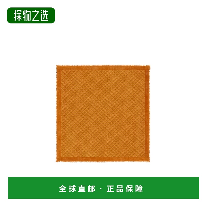香港直邮Fendi 徽标围巾 FXT069AJW7潮流休闲时尚保暖高级感正品