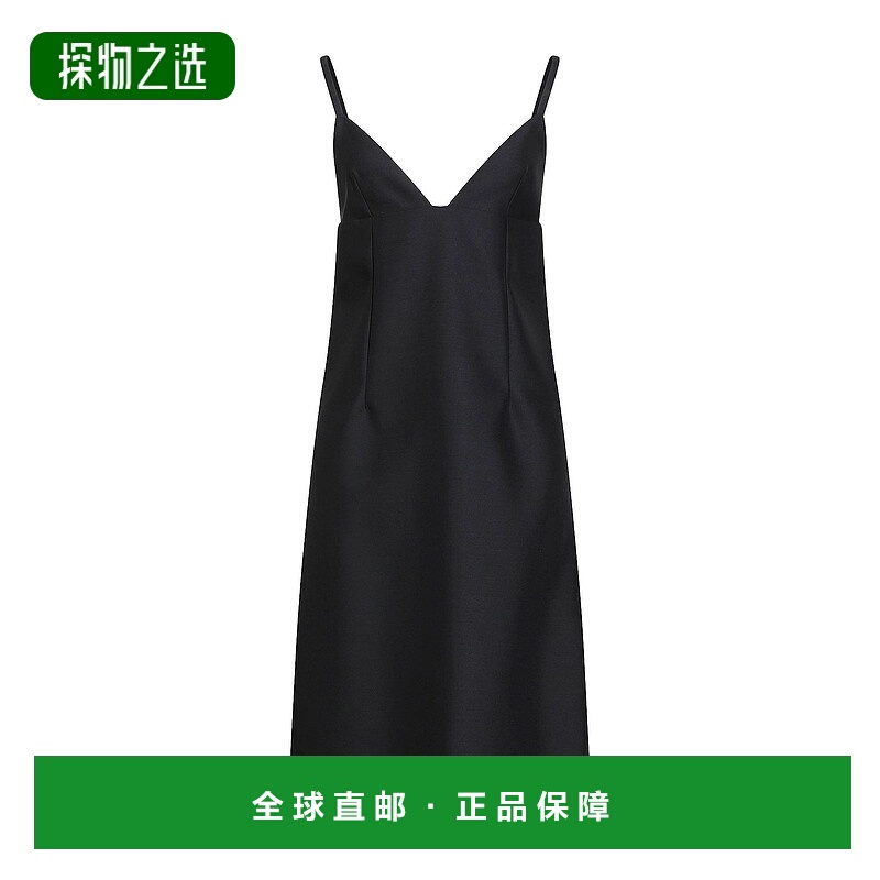 香港直邮Jacquemus 女士 中长连衣裙 black黑色 舒适时尚