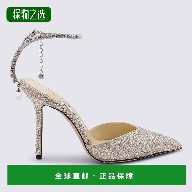 香港直邮Jimmy Choo 周仰杰 女士 鞋跟高跟鞋 SAEDA100GZY122021