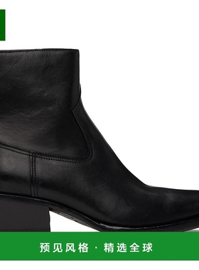1h可退 香港直邮GOLDEN GOOSE 男士 黑色 Low Debbie 踝靴 GMF005