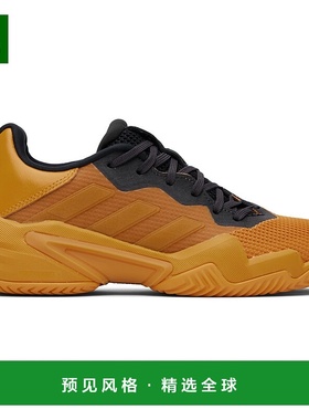 1h可退 香港直邮Y-3 女士 橙色 & 黑色 Barricade 13 Tennis 运动