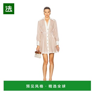 褶裥迷你连衣裙 女士 1154DF251 香港直邮ZIMMERMANN 1h可退