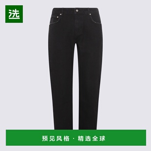 香港直邮Represent 男士牛仔裤 MSL600101 SS2026 黑色 腰带环牛