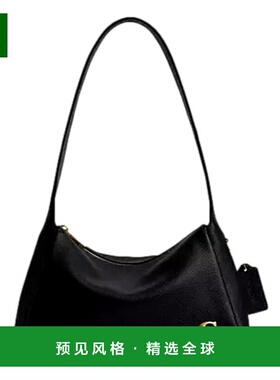 香港直邮COACH 女士手提包 CCC45B4BLACK AW2025 黑色 Handbag