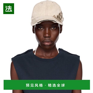 1h可退 香港直邮Martine Rose 女士 独家发售米色 Roll Back 棒球