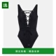 舒适时尚 1h可退 系带泳衣 black黑色 香港直邮Alaïa 女士