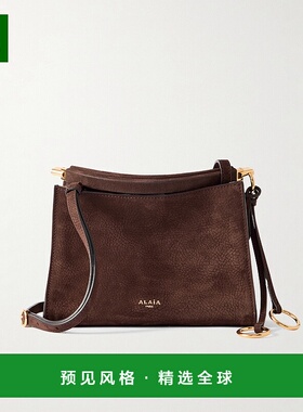 1h可退 香港直邮Alaïa 女士 LE CLICK 磨砂皮小方包 AA1S01420CA2