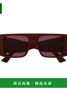 1h可退 香港直邮Gucci 古驰 男士 全框太阳镜 GG1888S red红色 舒