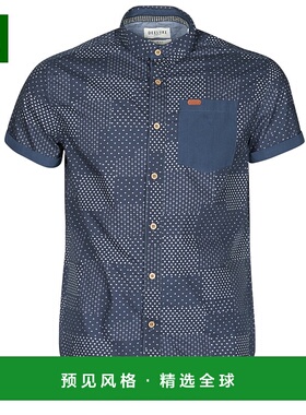 欧洲直邮Deeluxe  ETHNIC 男装短袖衬衫 P4151M-NAVY=03T4151M-NA