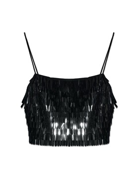 香港直邮SELF-PORTRAIT 女士背心吊带 RS26165TB0BLACK SS2026