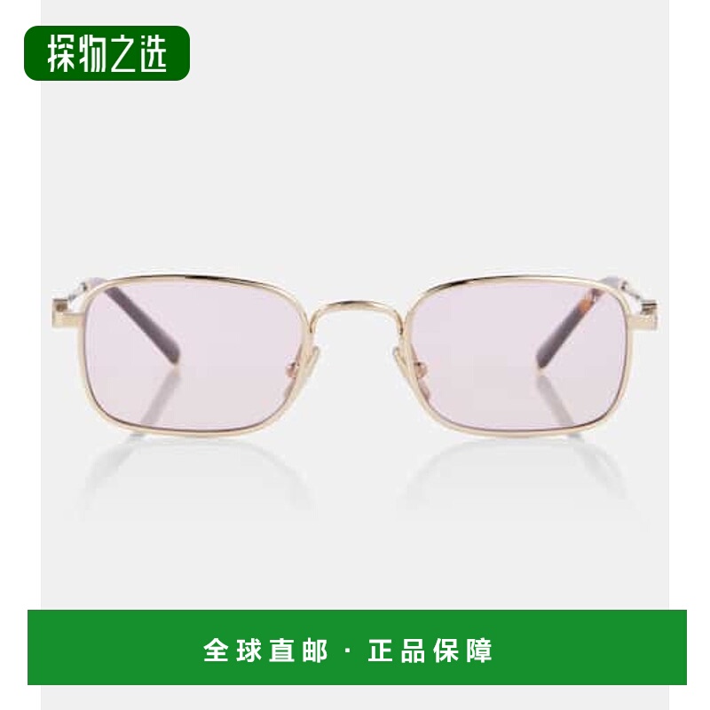 1h可退 香港直邮Miu Miu 缪缪 女士 Miu Regard 矩形太阳眼镜