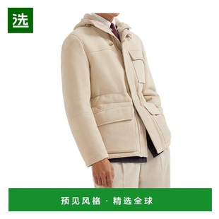 连帽帕克大衣 长袖 MPSTR2057羊毛 Cucinelli 香港直邮Brunello