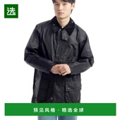 黑色 韩国直邮Barbour 蜡棉夹克 Cotton Jacket Beaufort Waxed