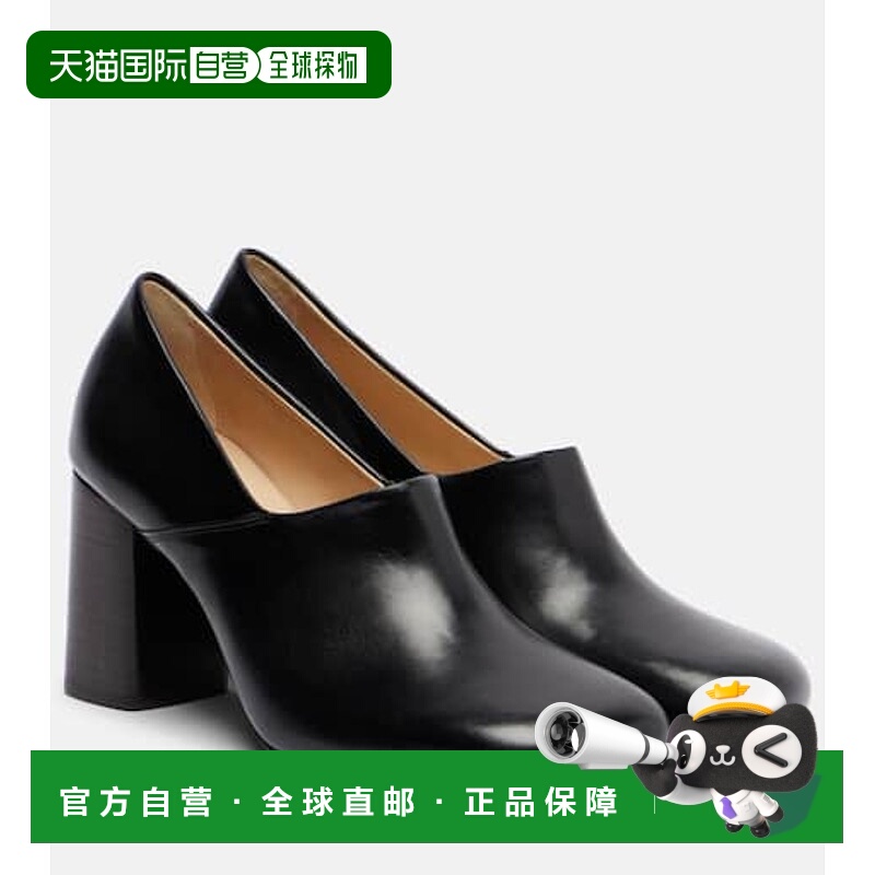 香港直邮Lemaire 女士 Anatomic 80 皮质浅口鞋 black黑色 舒适时