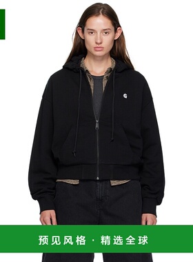 1h可退 香港直邮CARHARTT WIP 女士 黑色 Casey 连帽衫 I0326420M
