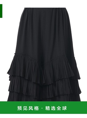 香港直邮Chloe 荷叶边层叠双绉短裤 CH25ASH22077