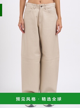 1h可退 香港直邮Haikure 女士 BETHANY 皮革裤子 MHEW03296PL002T