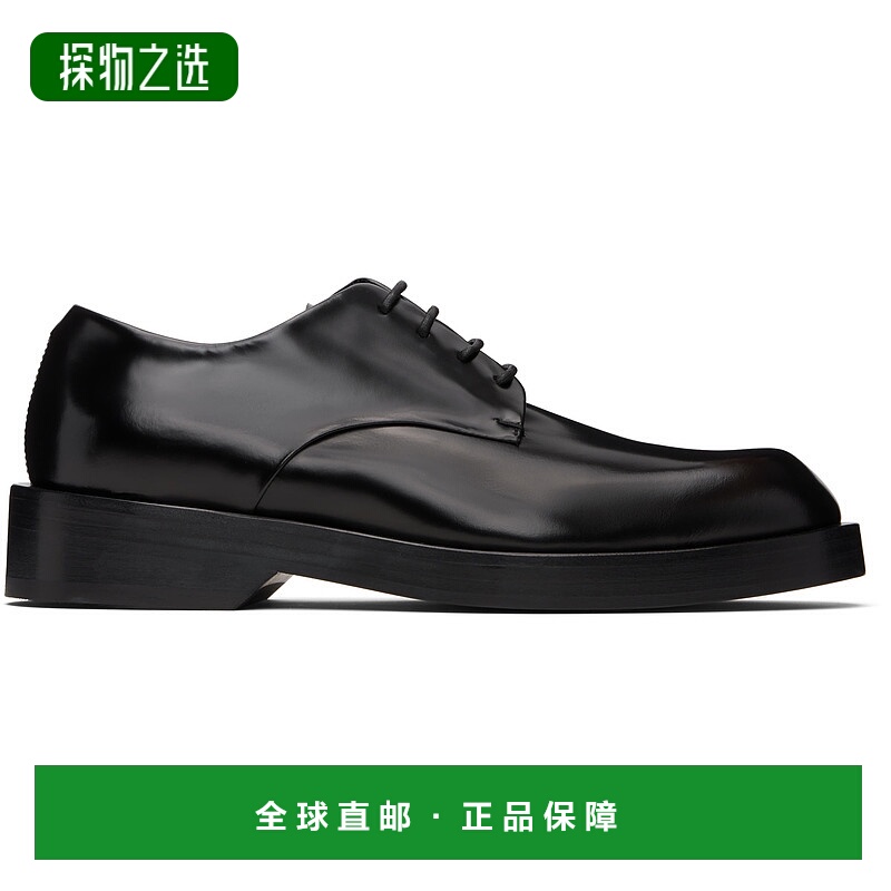 香港直邮Jil Sander 吉尔·桑达 男士 黑色系带德比鞋 J33WQ0023P