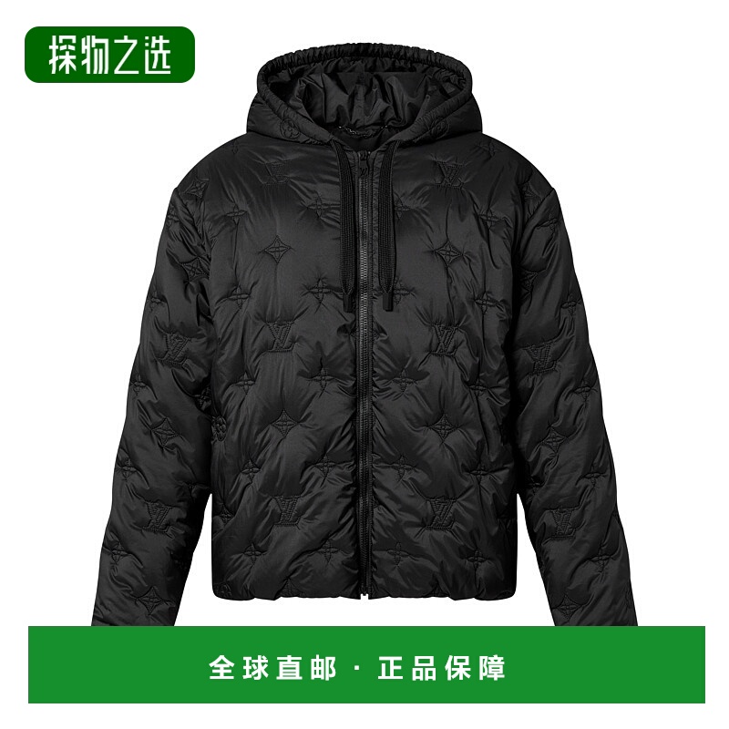 1h可退 欧洲直邮LV（2025新品）Monogram连帽绗缝夹克男装