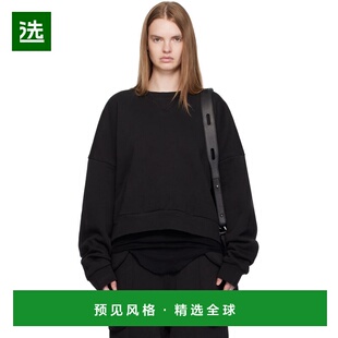 1h可退 香港直邮Entire Studios 女士 黑色 Box Crew 套头衫 ES21