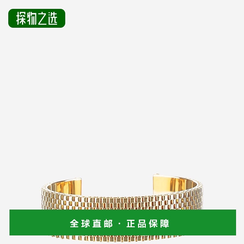 香港直邮Jil Sander 吉尔·桑达 女士 標誌錒刻手鐲 J12UY0159P48