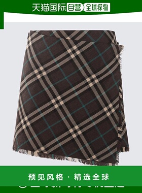 欧洲直邮BURBERRY 女士半身裙8095395C1213博柏利a字裙