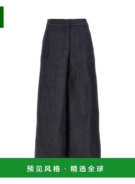 1h可退 欧洲直邮JIL SANDER 女士牛仔裤J03KA0196J46463010阔腿裤