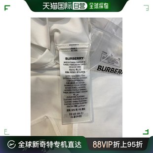 男款 白色长袖 99新未使用 衬衫 807 香港直邮BURBERRYBurberry