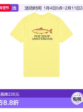 1h可退 香港直邮POP TRADING COMPANY 男士 Amsterdam Shop T恤 P