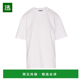 欧洲直邮GANNI 女士T恤 T4033151