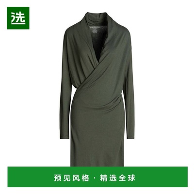 1h可退 香港直邮Majestic Filatures 女士 中长连衣裙 green绿色