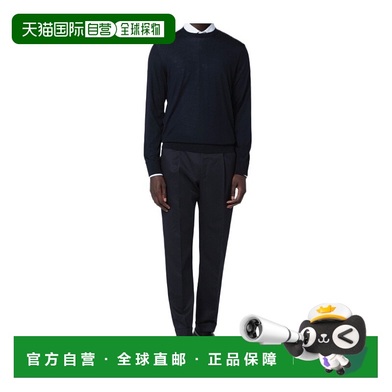 香港直邮Zegna 圆领毛衣 110UGM00A2杰尼亚长袖