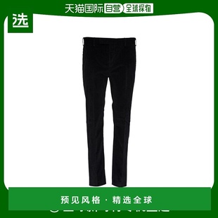 香港直邮Pt01 COASX0Z00FWDPG81 黑色徽标休闲裤