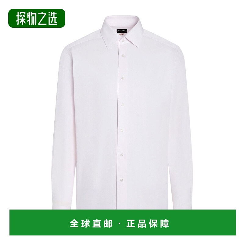 香港直邮Zegna CENTOVENTIMILA 棉质衬衫 202012A29NS
