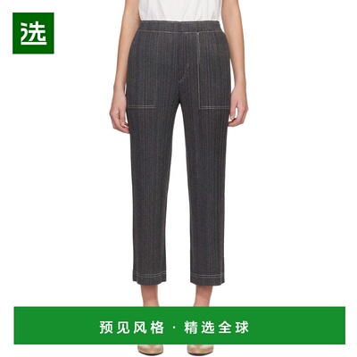 1h可退 香港直邮Pleats Please Issey Miyake 女士 灰色 Cotton D