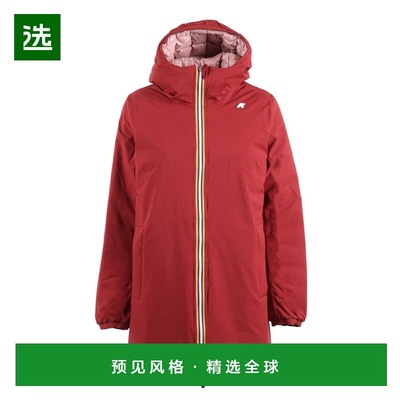 香港直邮K-WAY 女士户外风衣 K8134DWB3Z239906 AW2025 红色 K-Wa