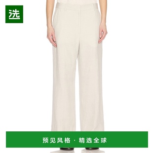 1h可退 香港直邮The Row 女士 Noxy 裤子 8712W3691 grey灰色 舒