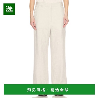 1h可退 香港直邮The Row 女士 Noxy 裤子 8712W3691 grey灰色 舒