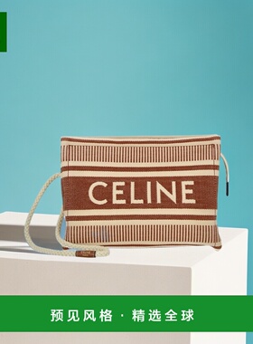 香港直邮Celine 徽标手拿包 10M552FVV.斜挎包单肩包手提包