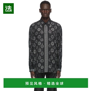 1h可退 香港直邮Givenchy 纪梵希 男士 黑色 Jewelry Printed 衬