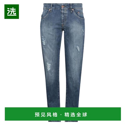 1h可退 【美国直邮】siviglia 男士 休闲裤牛仔裤直筒裤