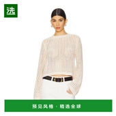 香港直邮Frame Denim 女士 1h可退 钩花喇叭毛衣 WS25KSW033