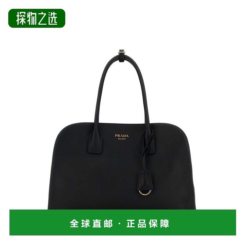 香港直邮Prada 普拉达 女士 標誌細節開口大手提包 1BG571VOOY2CY