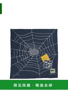 香港直邮KAPITAL 男士帽子 K2504BA529NV AW2025 蓝色 Bandana 