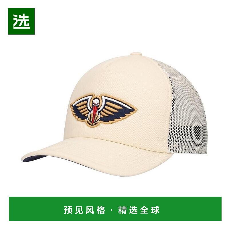 【美国直邮】Mitchell Ness 男士奶油色新奥尔良鹈鹕可调节卡车司